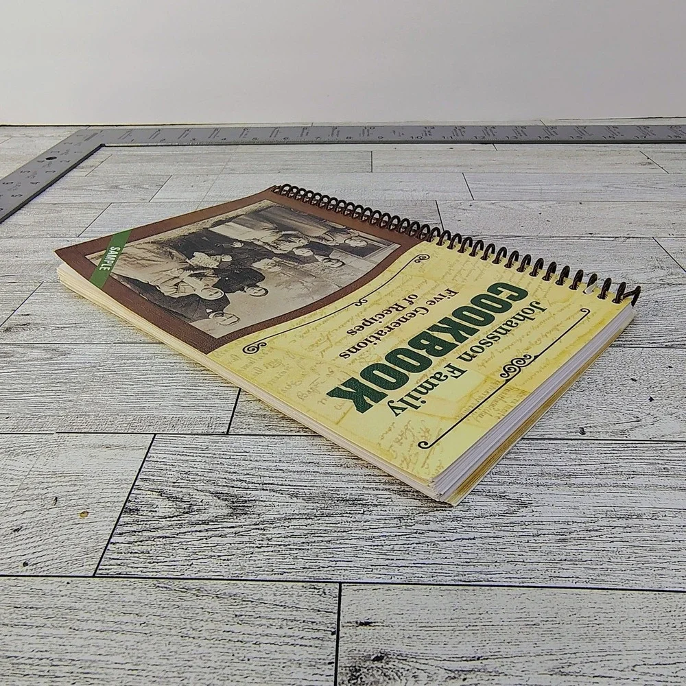 Johansson Family Cookbook 5 Generations Recipes 2017 Spiral Bound Heritage Kitch